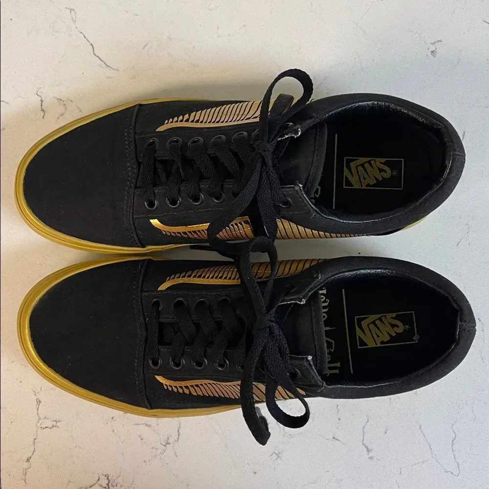 Harry Potter x Vans Old Skool 'Golden Snitch' Unisex Mens 7.5 Women’s 9.0